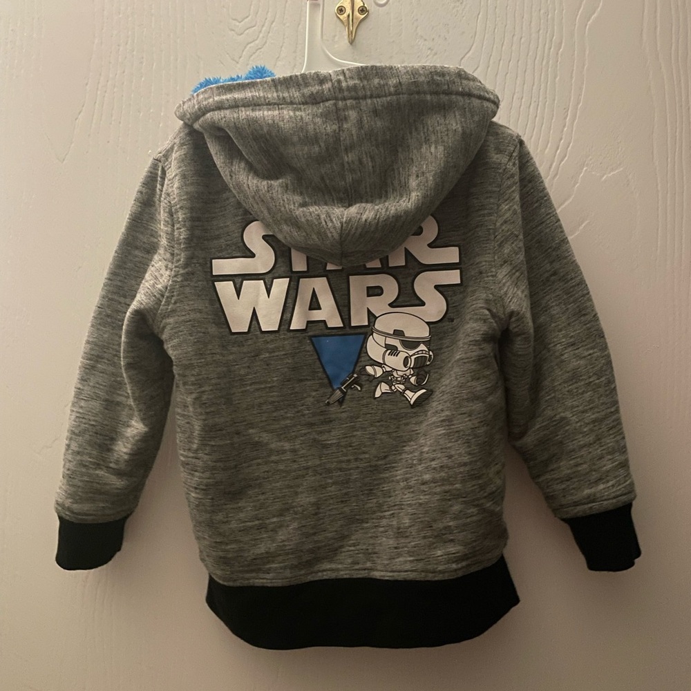 Star Wars zip up hoodie